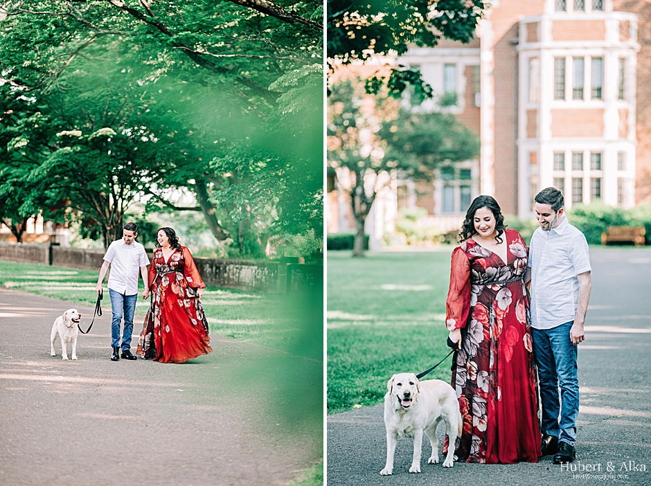 Waveny Park Engagement Session in New Canaan, CT Kailyn & Noah HK