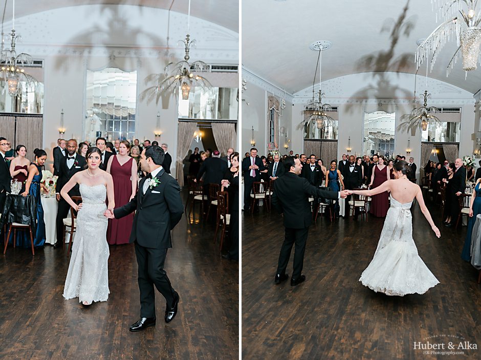 new haven lawn club winter wedding with HK photography Hubert and Alka