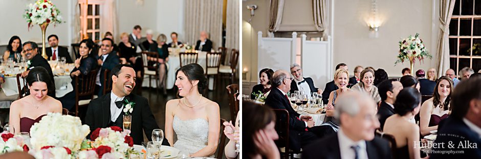 new haven lawn club winter wedding with HK photography Hubert and Alka