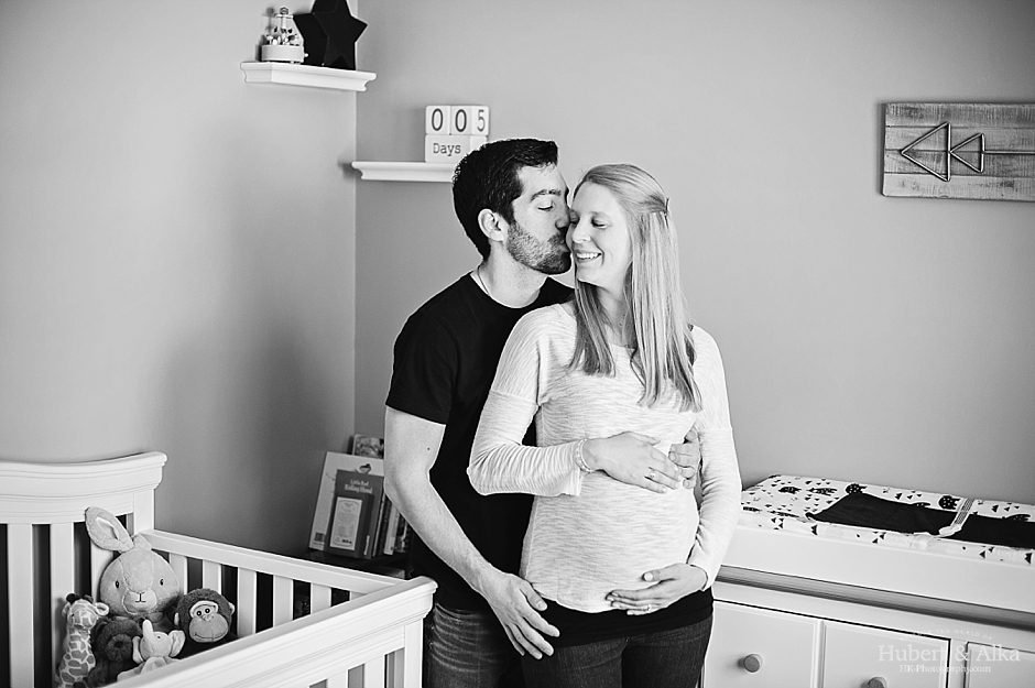 Kayla and Brett - Home | Private Residence Maternity Shoot