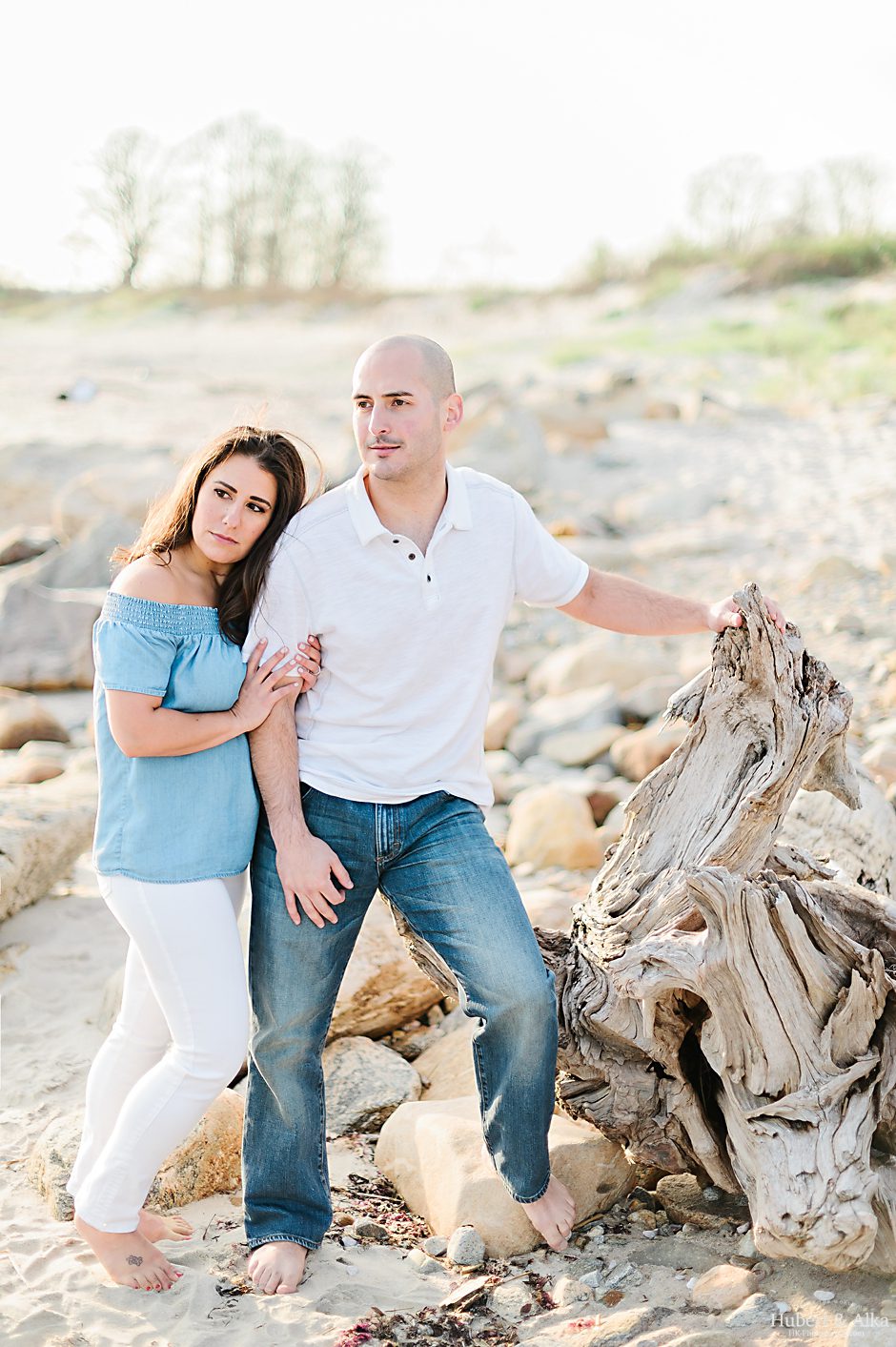 Eolia Harkness Park daffodil engagement photos