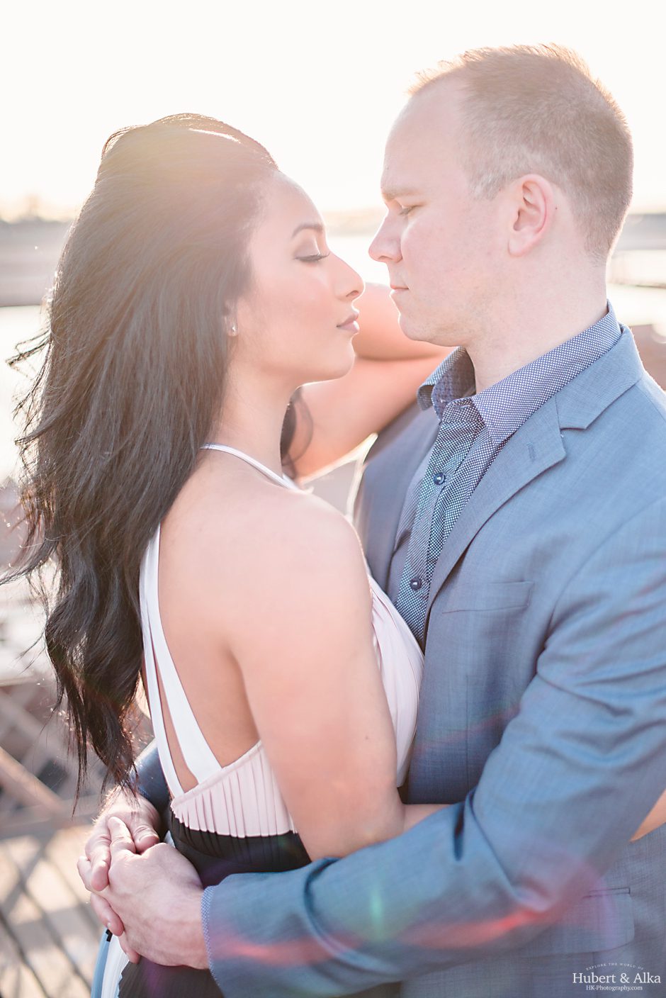 brooklyn bridge sunrise engagement shoot | brooklyn bridge park dumbo nyc photos