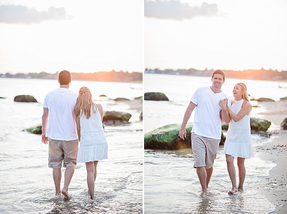 Harkness Engagement Session | Hartford and New Haven Beach Engagement Photographer | HK Photography with Hubert and Alka