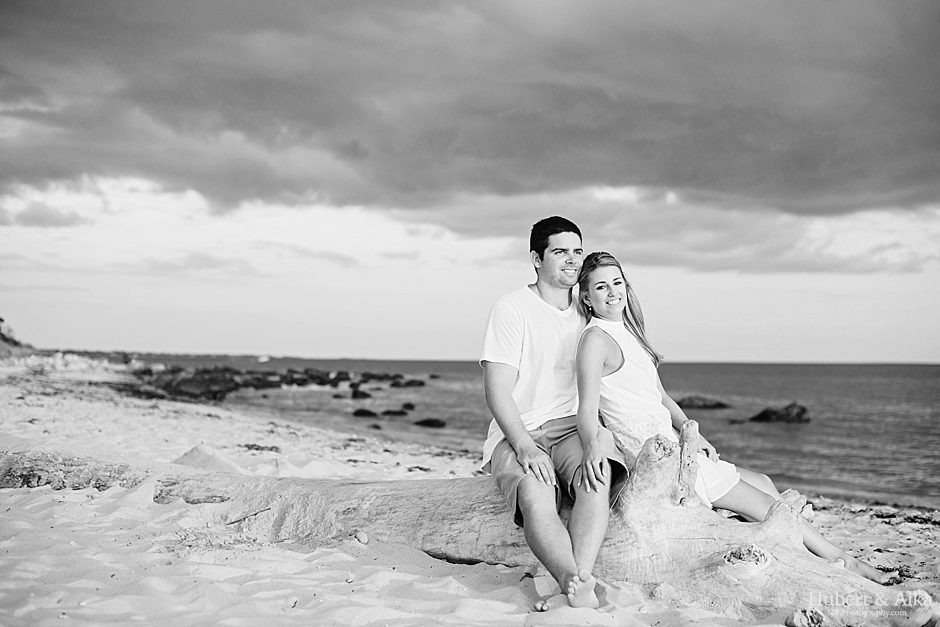 Harkness Engagement Session | Hartford and New Haven Beach Engagement Photographer | HK Photography with Hubert and Alka