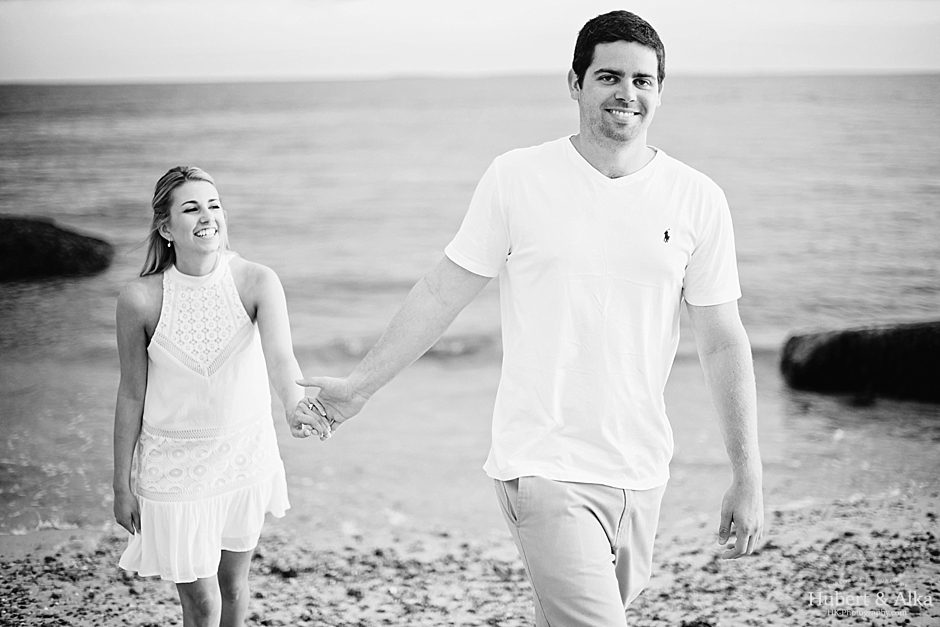 Harkness Engagement Session | Hartford and New Haven Beach Engagement Photographer | HK Photography with Hubert and Alka