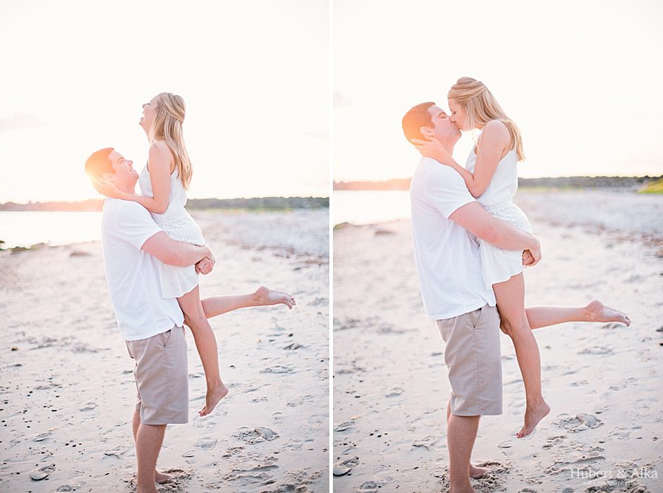 Harkness Engagement Session | Hartford and New Haven Beach Engagement Photographer | HK Photography with Hubert and Alka