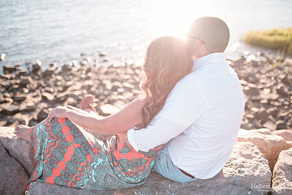Silver Sands State Park Engagement Session in Milford CT Photographer