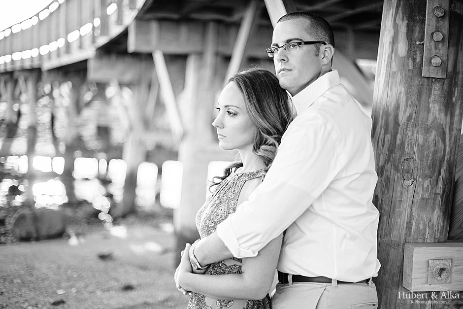 Silver Sands State Park Engagement Session in Milford CT Photographer
