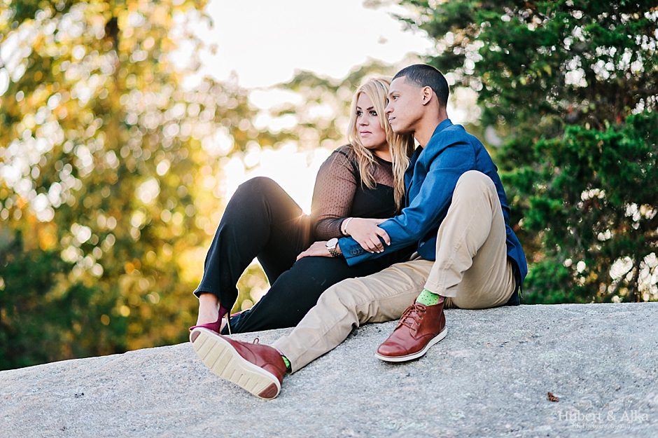 New England Fall Engagement | niantic ct