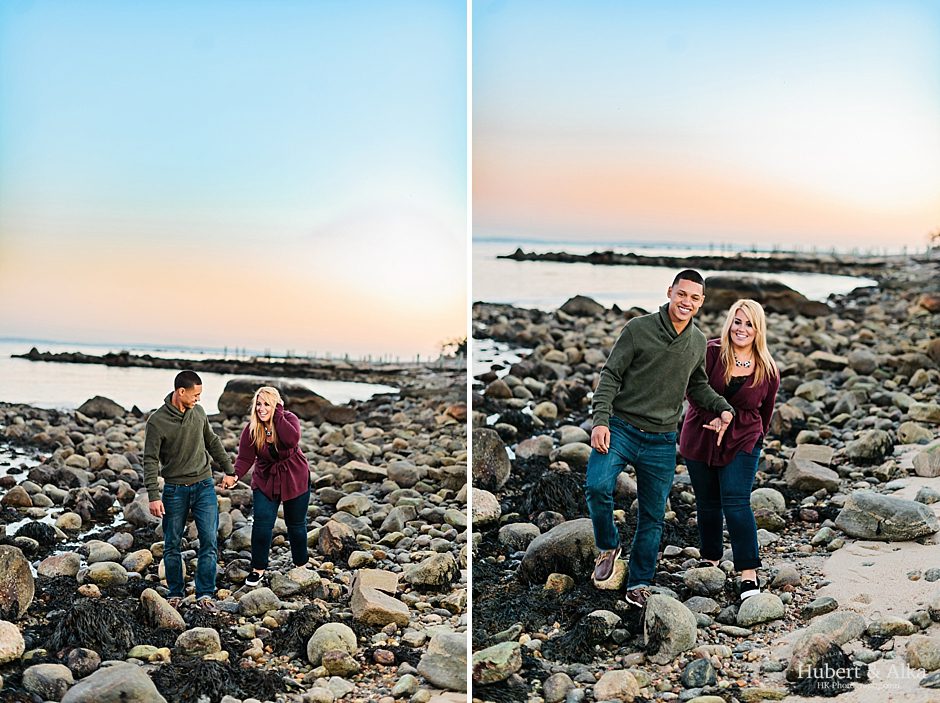 New England Fall Engagement | niantic ct