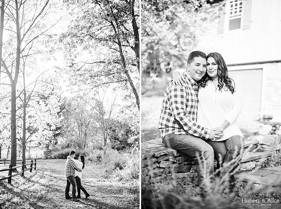Private Estate Fall Engagement Session in CT | HK Photography with Hubert and Alka
