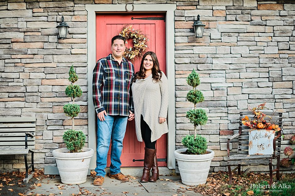 Private Estate Fall Engagement Session in CT | HK Photography with Hubert and Alka