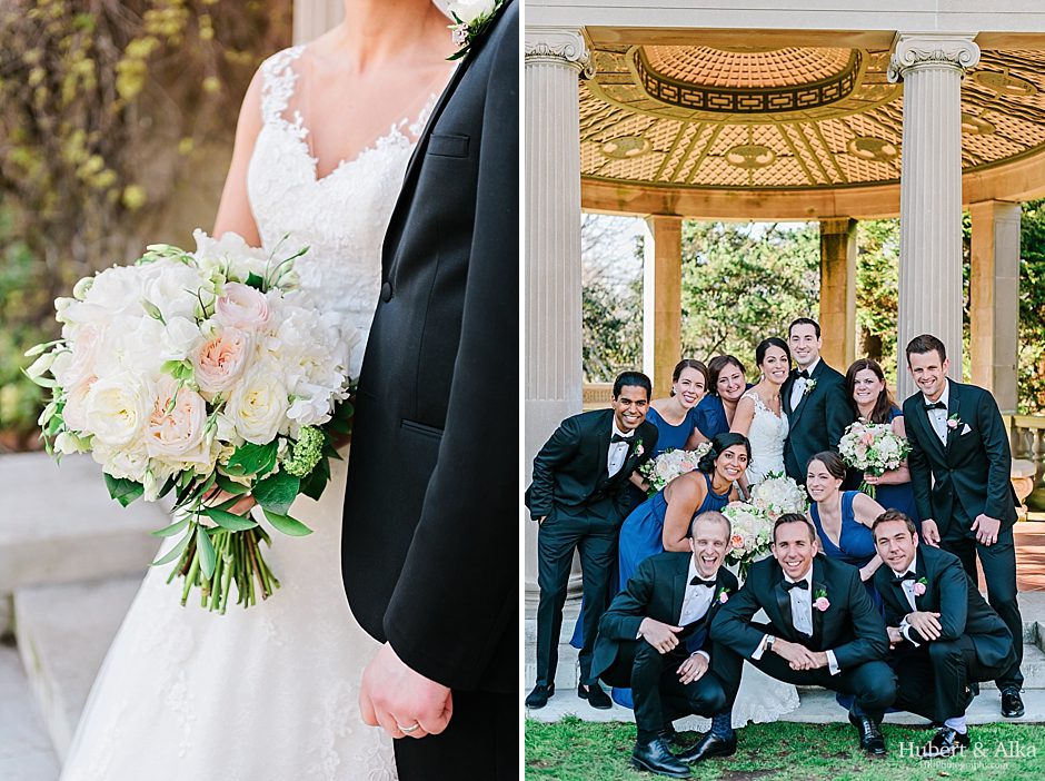 Oceanside Estate Wedding Photos At Eolia Mansion | Harkness Memorial Park Spring Wedding