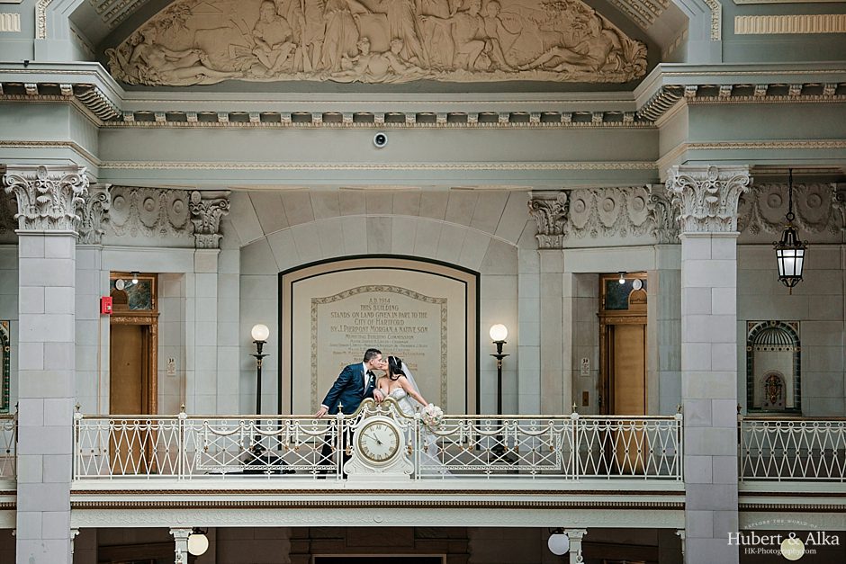 A Society Room Wedding Photography with Hartford City Hall Portraits