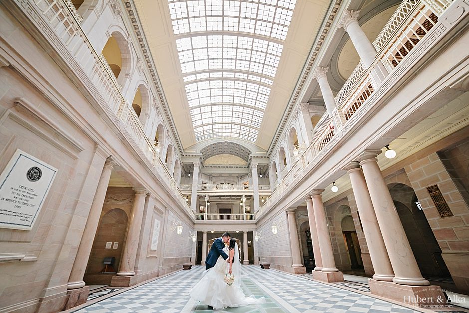 A Society Room Wedding Photography with Hartford City Hall Portraits