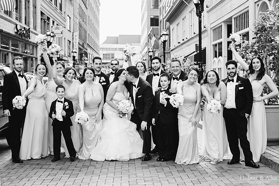 A Society Room Wedding Photography with Hartford City Hall Portraits