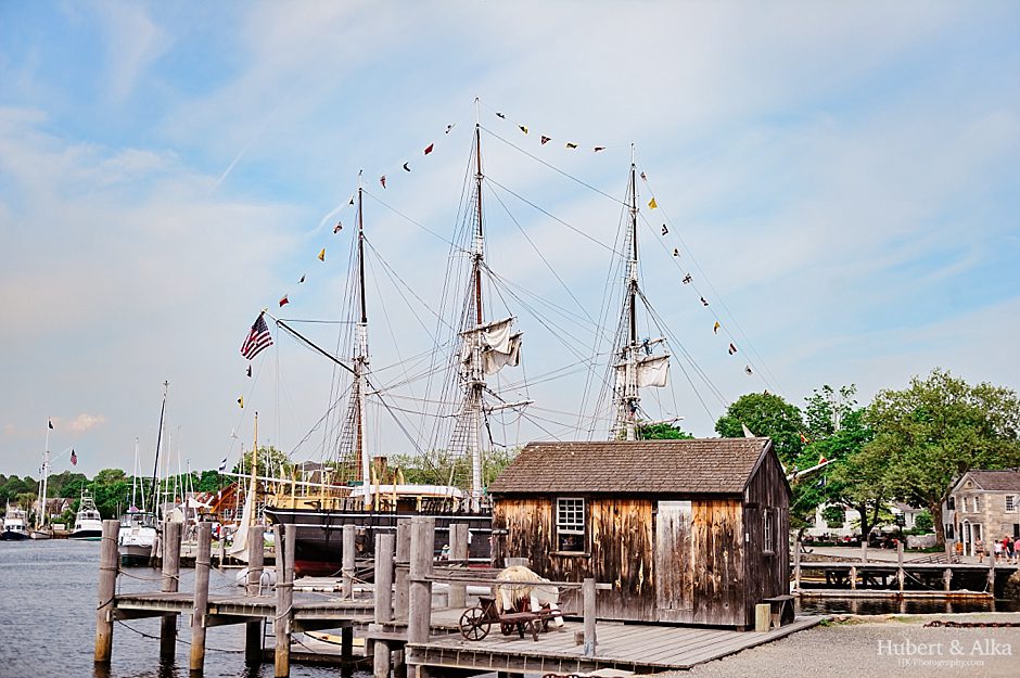 Mystic, CT Seaport Wedding Photographer | Latitude 41