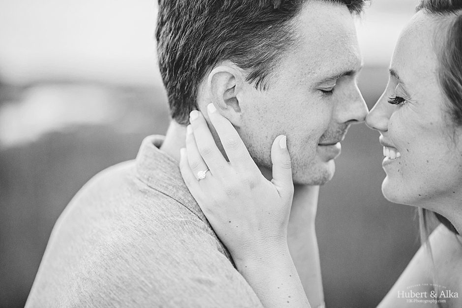 milford ct waterfront engagement photography