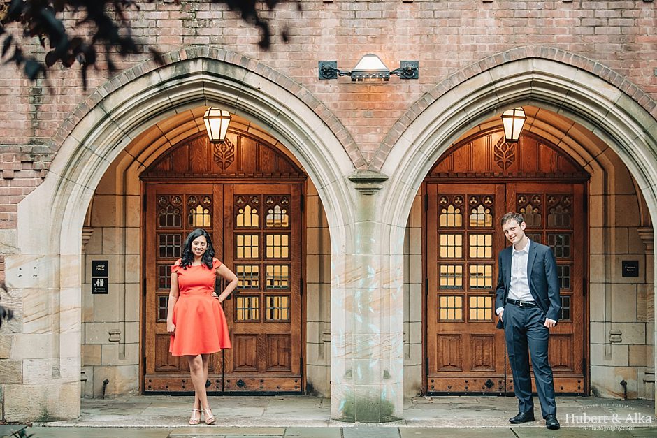 Yale New Haven CT Engagement Photos