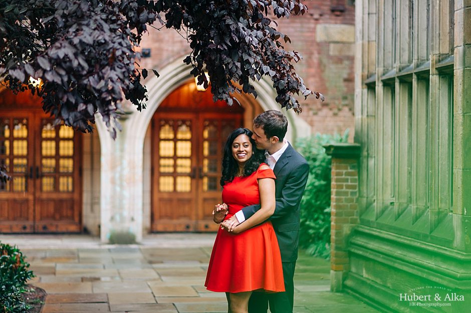 Yale New Haven CT Engagement Photos