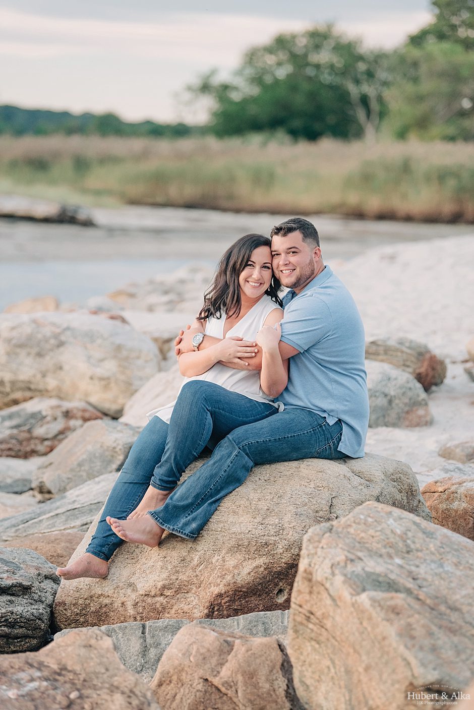 Harkness State Park Engagement Photos – Waterford, Connecticut with Chelsea & Paul