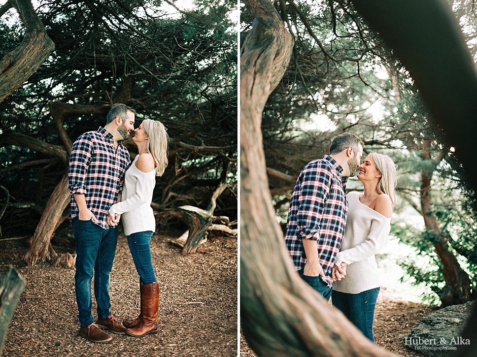 A Topsmead State Forest Autumn Engagement Session | Engagement Photo Ideas in Connecticut