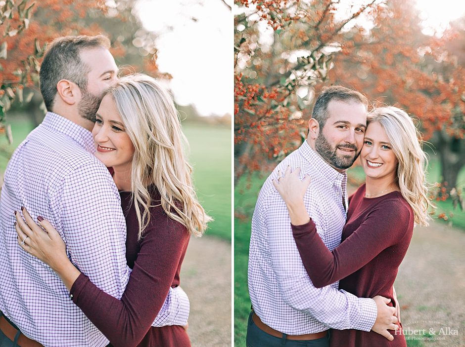 A Topsmead State Forest Autumn Engagement Session | Engagement Photo Ideas in Connecticut