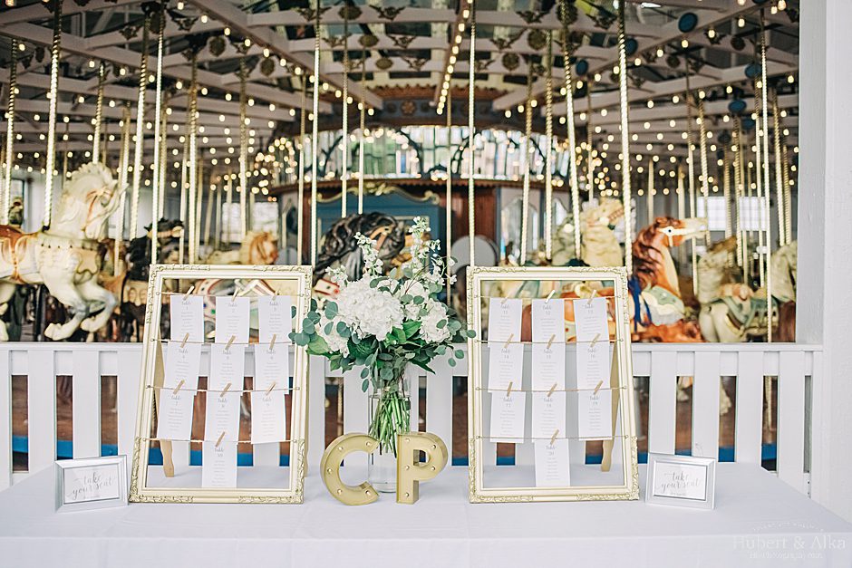 CT Lighthouse Point Park Carousel Wedding Photos