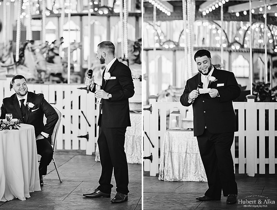 CT Lighthouse Point Park Carousel Wedding Photos