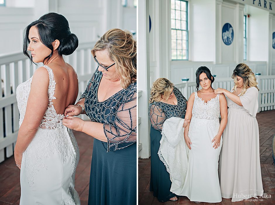 CT Lighthouse Point Park Carousel Wedding Photos