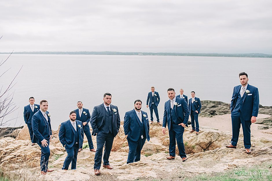 CT Lighthouse Point Park Carousel Wedding Photos