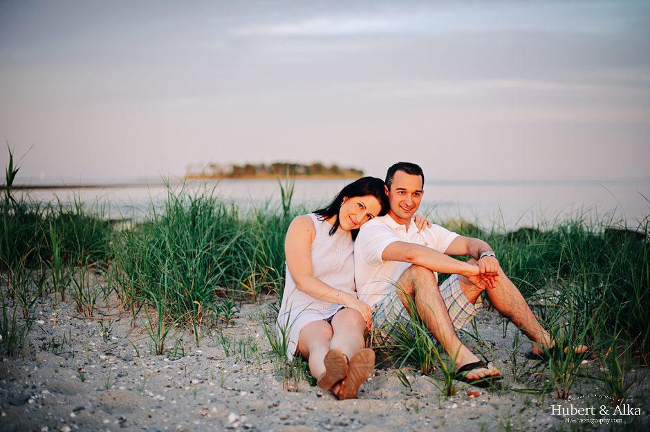 Silver Sands Park Engagement Session in Milford CT