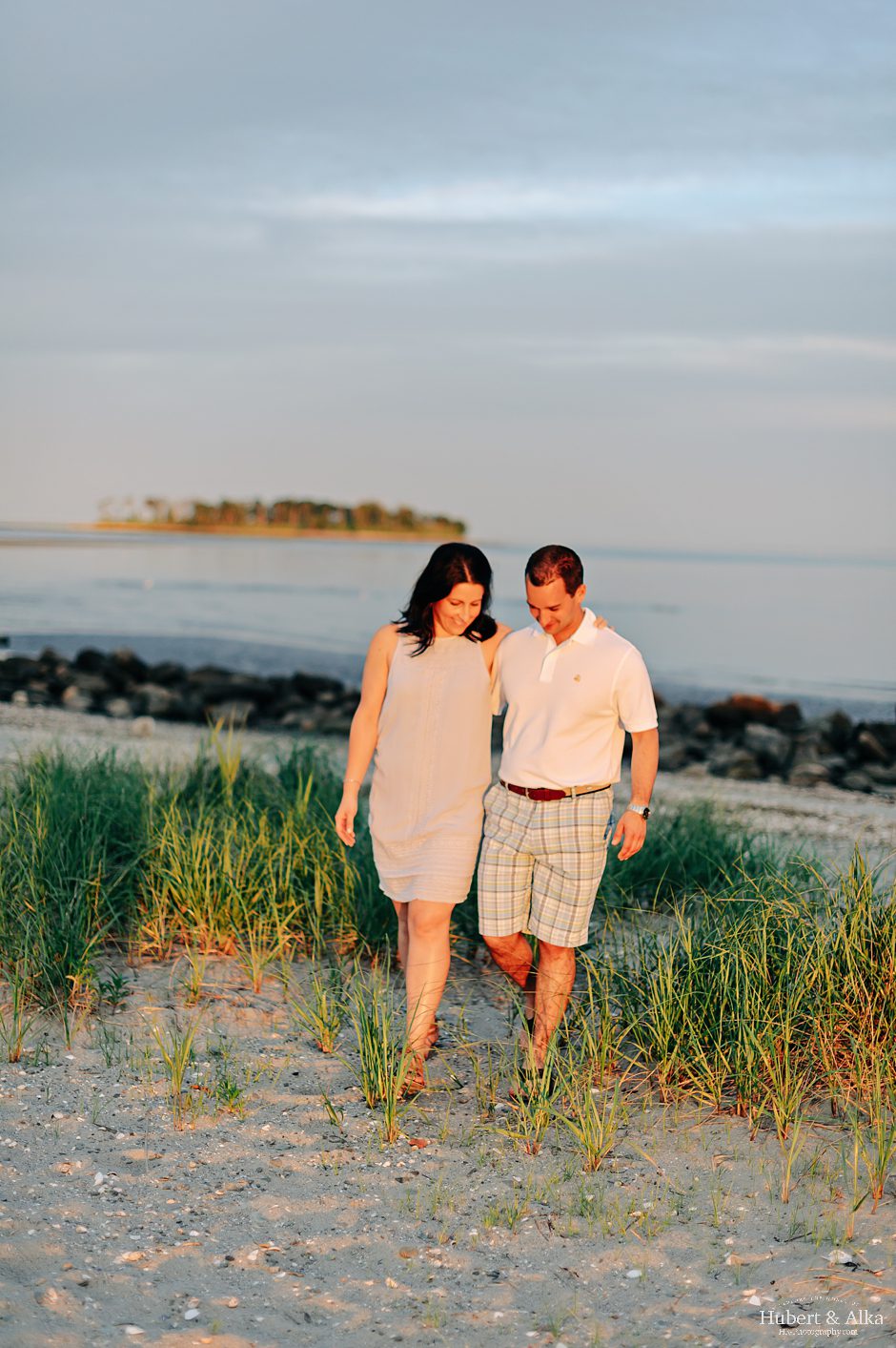 Silver Sands Park Engagement Session in Milford CT