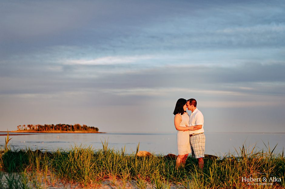 Silver Sands Park Engagement Session in Milford CT