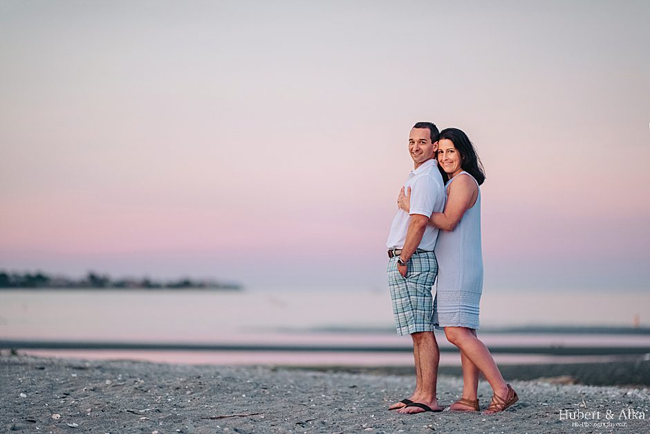 Silver Sands Park Engagement Session in Milford CT