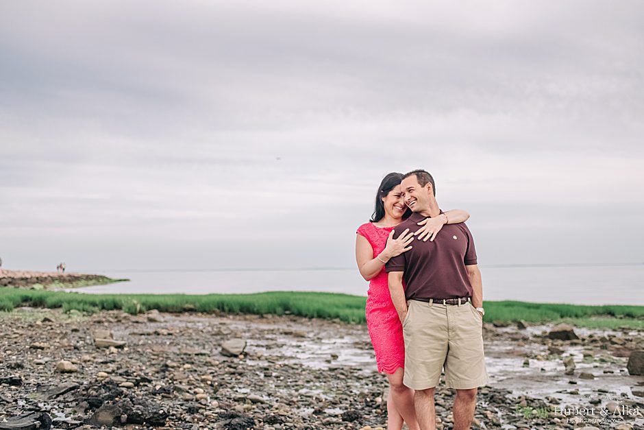Silver Sands Park Engagement Session in Milford CT