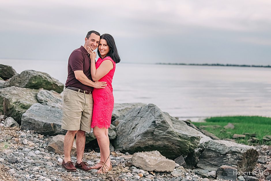 Silver Sands Park Engagement Session in Milford CT