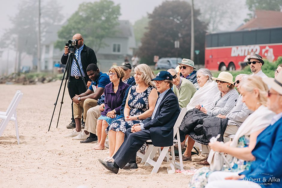 Connecticut beach wedding photos