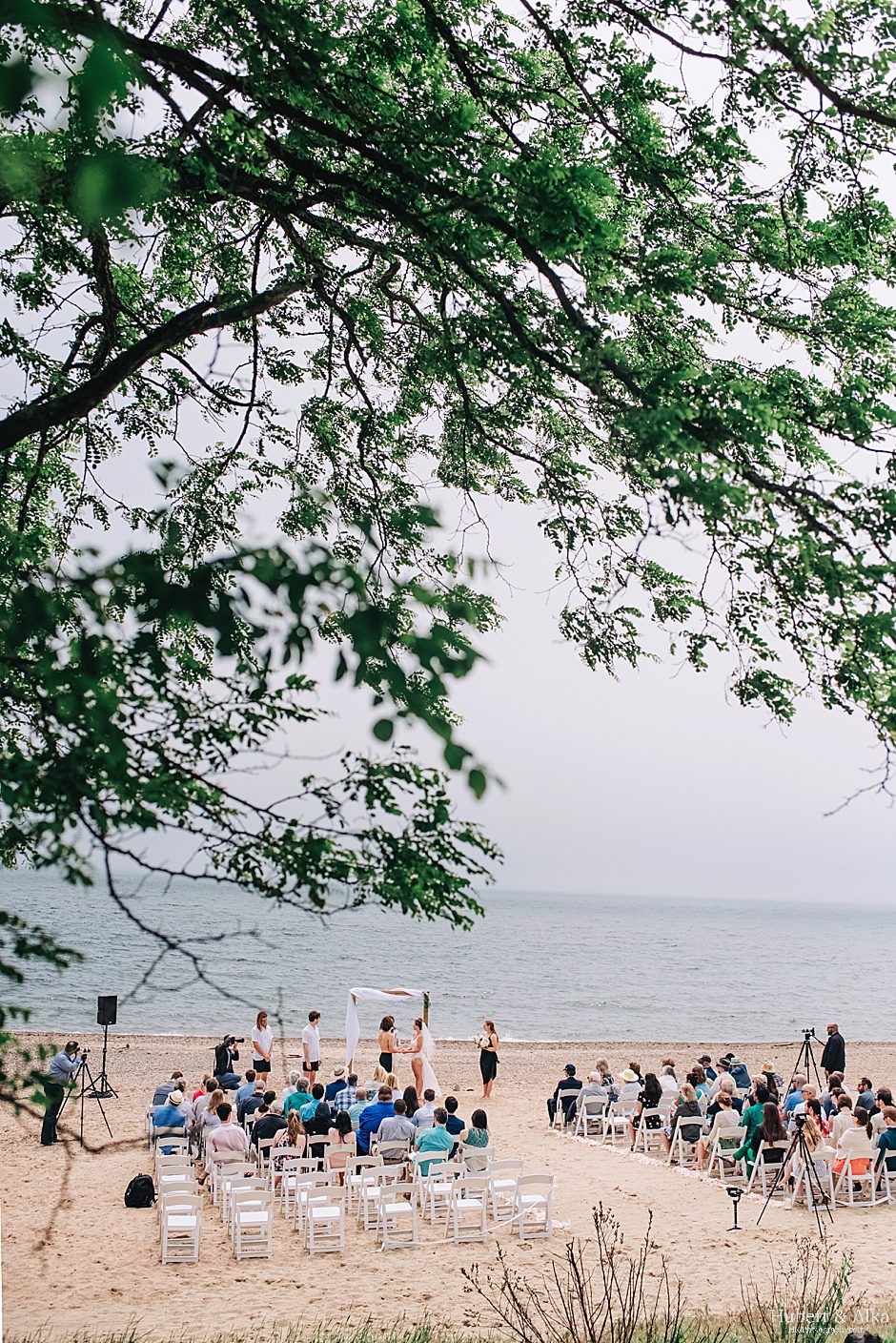 Connecticut beach wedding photos