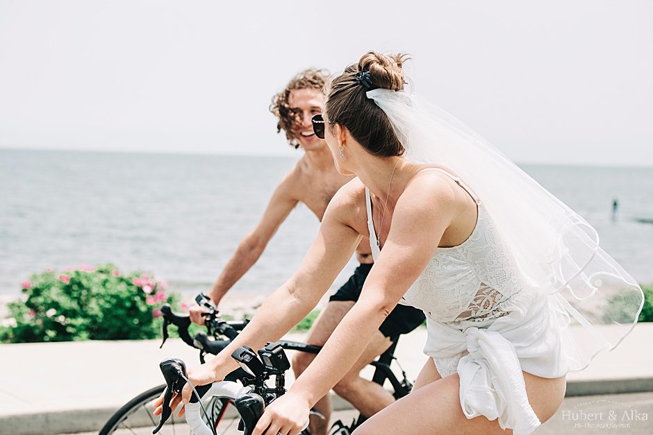 Connecticut beach wedding photos