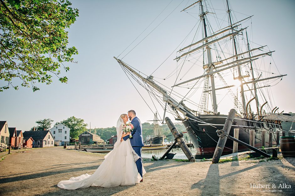 Mystic, CT Seaport Wedding Photographer | Latitude 41 | Coastal Gourmet