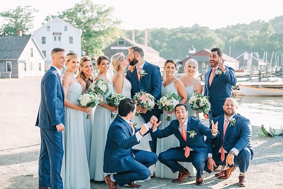 Mystic, CT Seaport Wedding Photographer | Latitude 41 | Coastal Gourmet