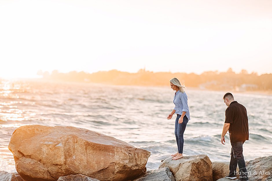 Waterford, CT Engagement Shoot at Harkness State Park 