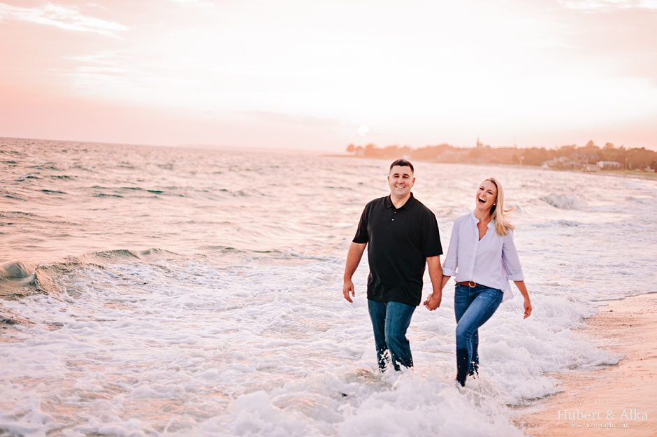 Waterford, CT Engagement Shoot at Harkness State Park 