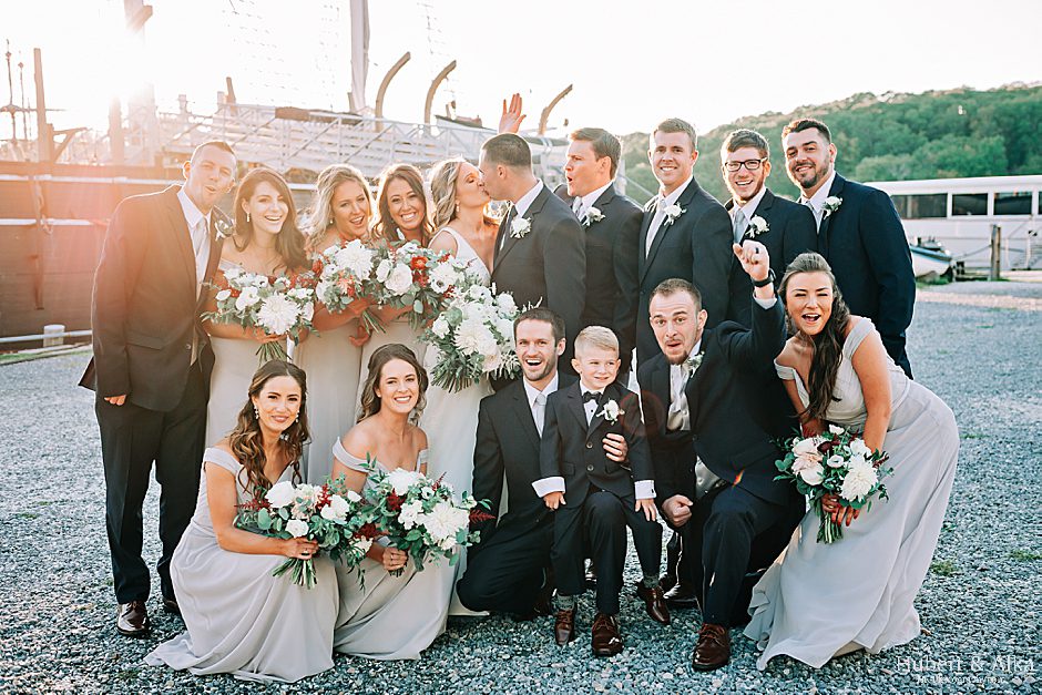 Mystic, CT Seaport Wedding Photography | Latitude 41 | Coastal Gourmet