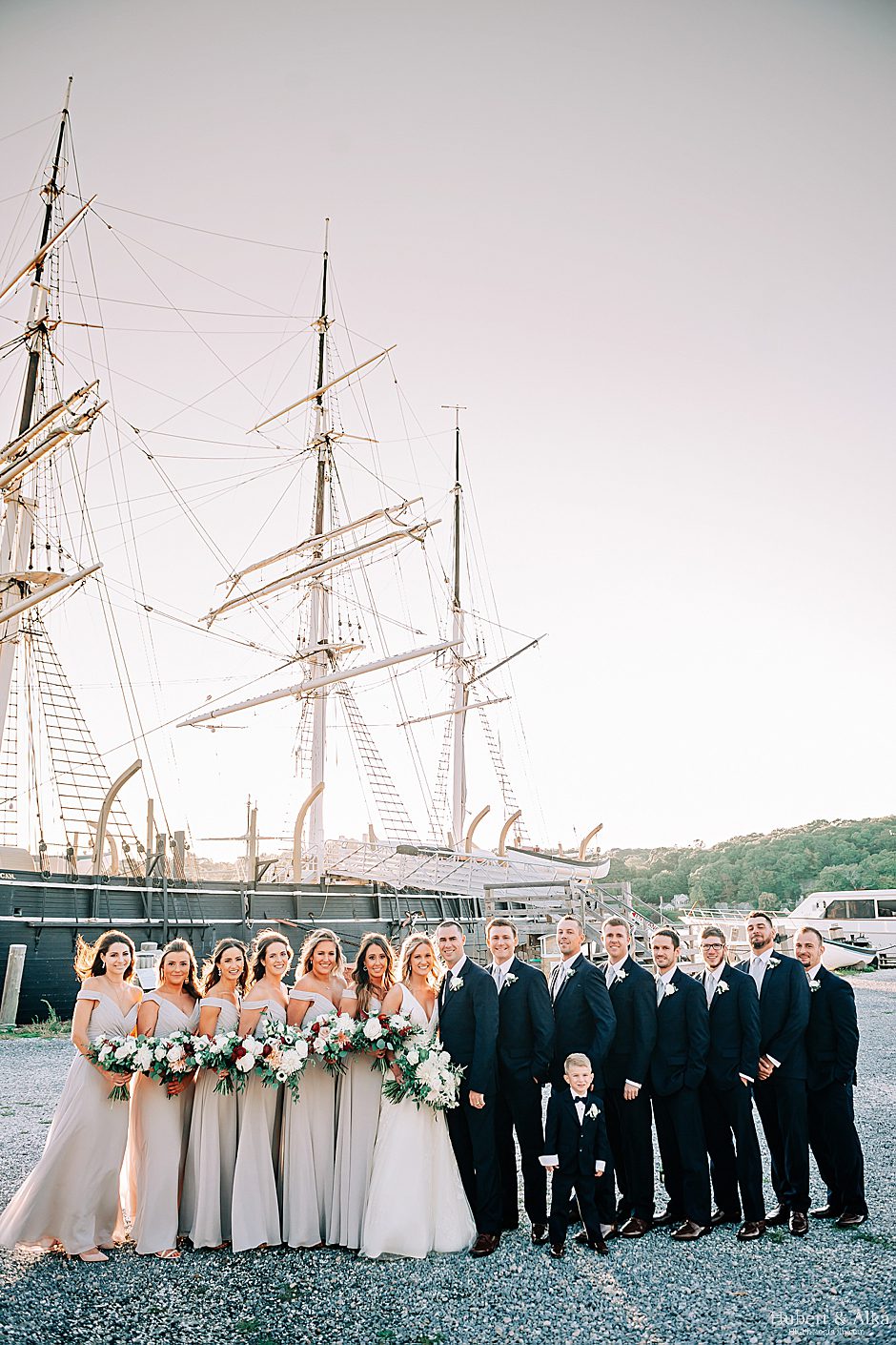 Mystic, CT Seaport Wedding Photography | Latitude 41 | Coastal Gourmet