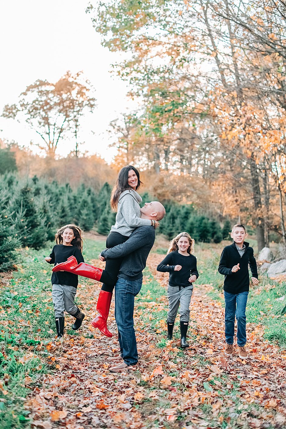 Fall Family Photo Shoot at Jones Family Farms Shelton CT