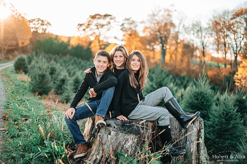 Fall Family Photo Shoot at Jones Family Farms Shelton CT