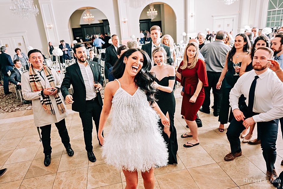 Mystical Winter Wedding | Banquet Hall | Aria CT