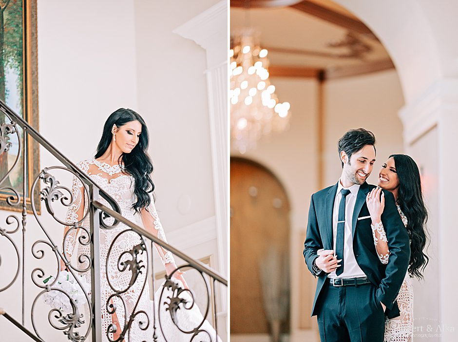 Mystical Winter Wedding | Banquet Hall | Aria CT